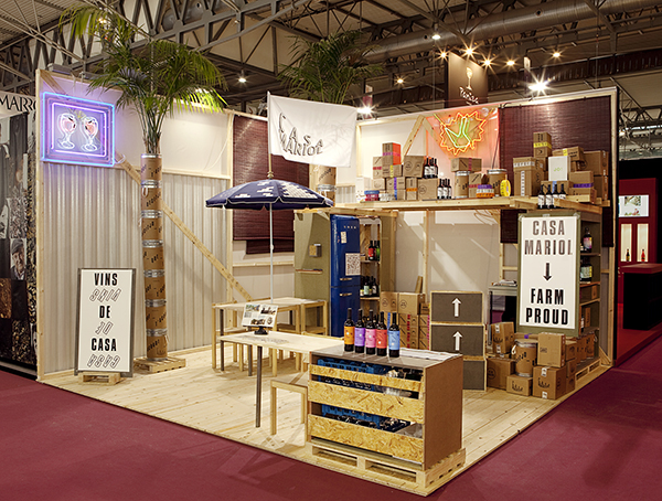 Stand de Casa Mariol en Alimentaria 2012, Barcelona.