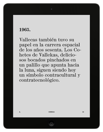 Catálogo digital. Descripción Cohete de Vallekas.