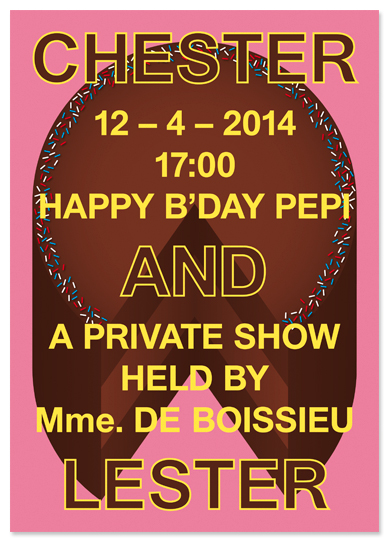 Birthday poster.